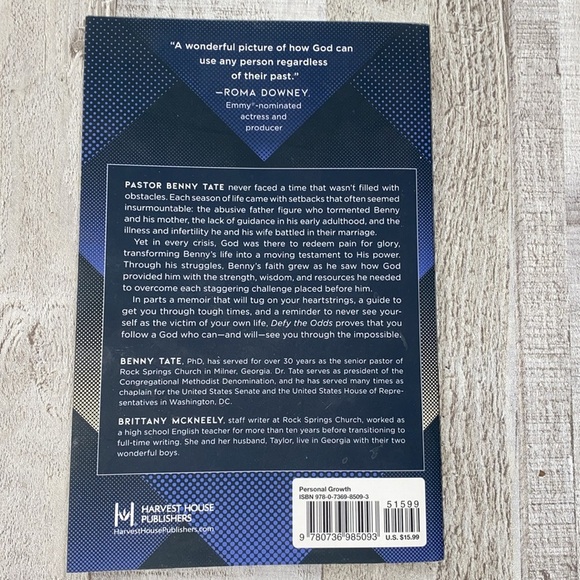 Defy the Odds by Benny Tate book - Picture 9 of 10